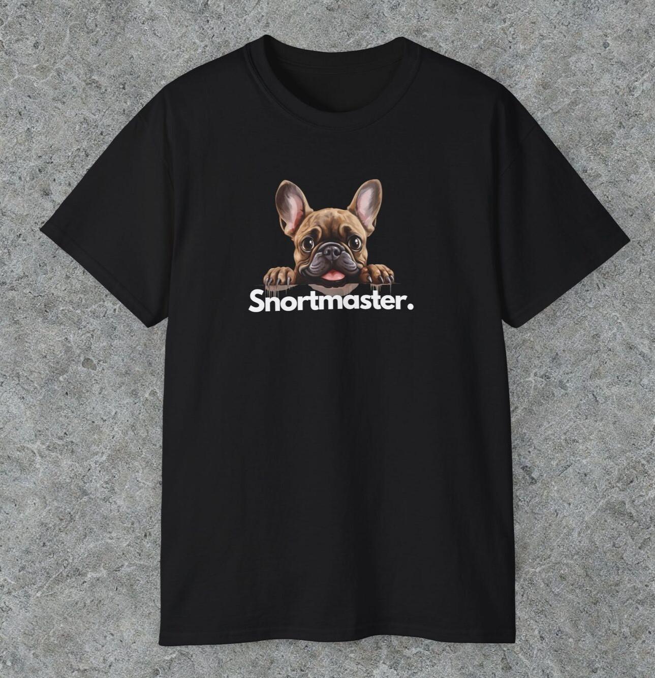 Snortmaster French Bulldog shirt, frenchie lover shirt frenchie mom frenchie dad S
