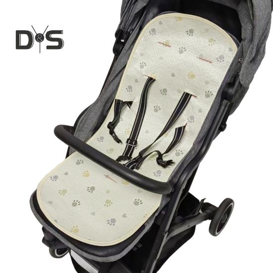 

Универсальный коврик для детской коляски, дышащий чехол для детской коляски, защитные ремни безопасности, охлаждающий коврик с рисунком из мультфильма для летних колясок A Paw