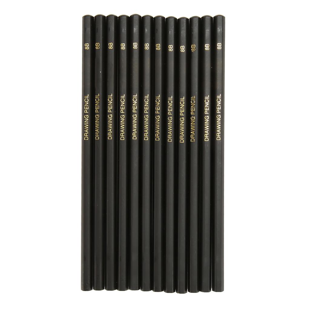 24Pcs Sketch Pencils Graphite Hexagonal Barrel Break Resistant Multi Purpose Drawing Pencils for Student Beginner Artist