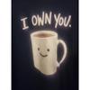 Delta Black "I Own You" 100% Cotton Adult T-Shirt Large Cr60 Excellent Coffee Unisex T-Shirt