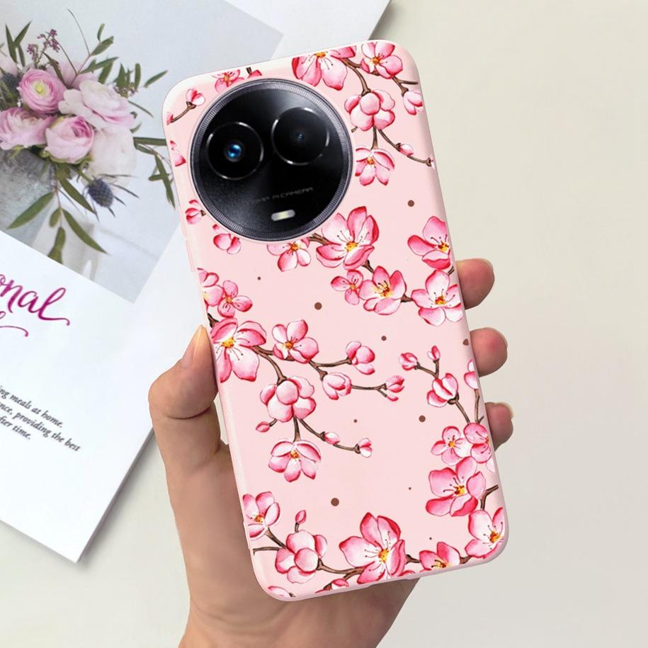 Shockproof Case For Realme 11 5G / Realme 11X Phone Cover Fashion Girls Soft Silicone Funda For Realme11 11 X 2023 RMX3785 Coque