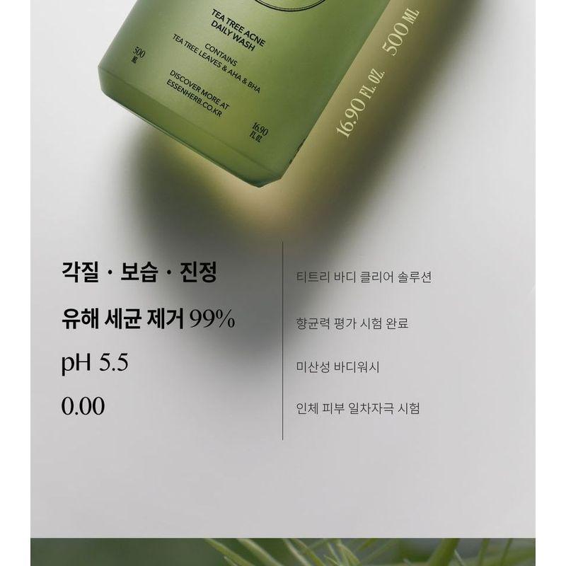 ESSEN HERB Tea Tree Acne Daily Wash