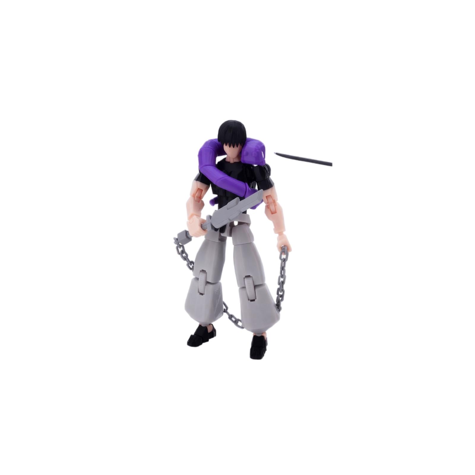 3D Printed Toy Figure - Action Figure Collectible for Display One Size