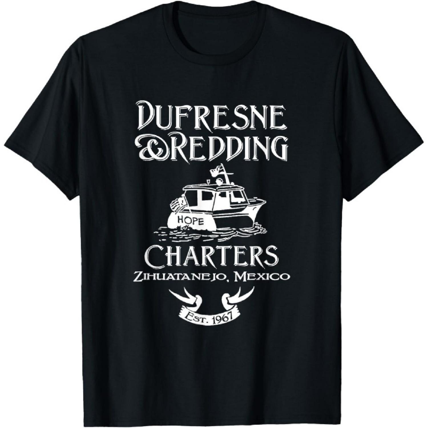 

Dufresne and Redding Charters Zihuatanejo Mexico Fun T-Shirt XXXXXL чорний