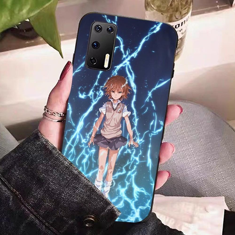 Anime M-Misaka Mikoto Cute Phone Case For Huawei P 8 9 10 20 30 40 50 Pro Lite Psmart Honor 10 Lite 70 Mate 20lite