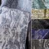 Tecido Jacquard Tecido Ondulado Lava com Brilho Textura de Bordado Pesado Tecido de Designer para Costura Casaco Jaqueta Calças 50*145cm