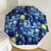 1pc Night Sky Stars Pattern Umbrella Design Automatic Opening and Closing Umbrella, High-quality Travel Umbrella, Lightweight and Portable, -1002131