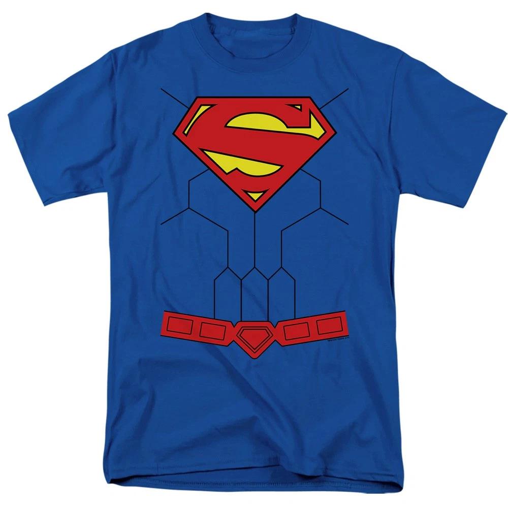 DC Comics - Superman - New 52 Torso - Unisex Short Sleeve Children s T-shirt - Blue 150