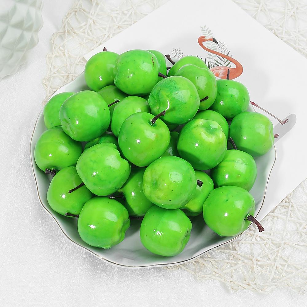 10/20Pcs Foam Artificial Fruit Fruit And Vegetable Simulation for Home Decor Fake Fruit Food Apple Lemon Peach Photography Props