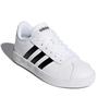 adidas VL Court 2.0 J 'Cloud White' (Unisex) Cloud White / Core Black / Cloud White Kids' Skateboarding Shoes DB1831