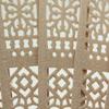 Home Decoration Gift Flower Hollow Wedding Party Fragrant Chinese Style Folding Fan Bamboo Wooden