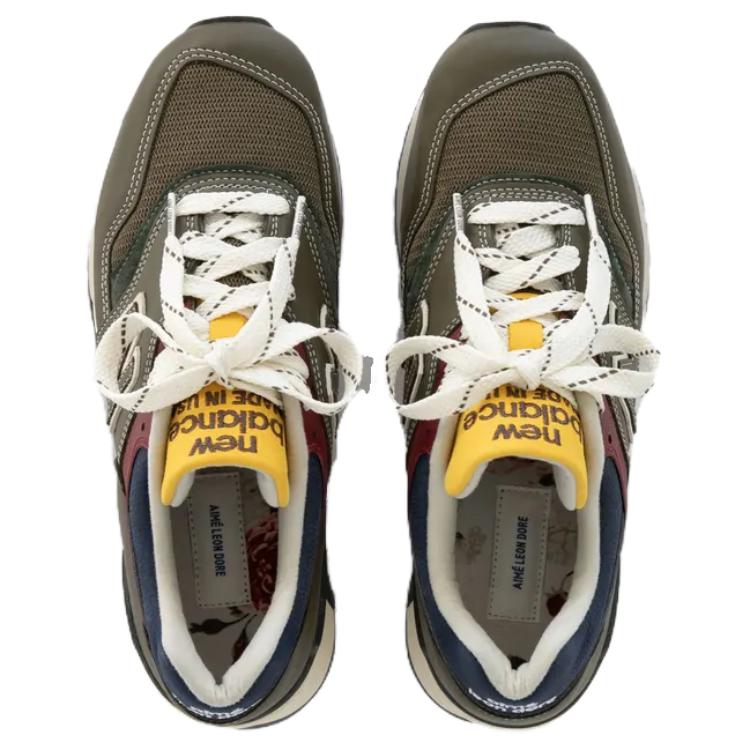 New New Balance 997 MiUSA Aimé Leon Dore Dark Moss Angora U997AIM
