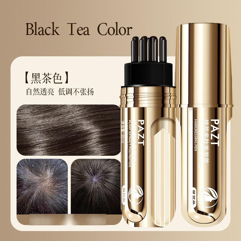 

New Quick Hair Styling Pen Emergency Touch-up And Coverage One-time Hair Dyeing Natural Color