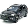 Model auta SUV Subaru Forester E-Boxer 2021 v měřítku 1/30, kovový odlitek, hračka, otevírací dveře, světlo, zvuk, natahovací, pro kluky, děti, muže, do sbírky atd.