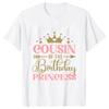 Birthday Princess T-shirt DAD MOM Brother Sister Family Gathering Birthday Party Tshirt Aesthetic Clothing