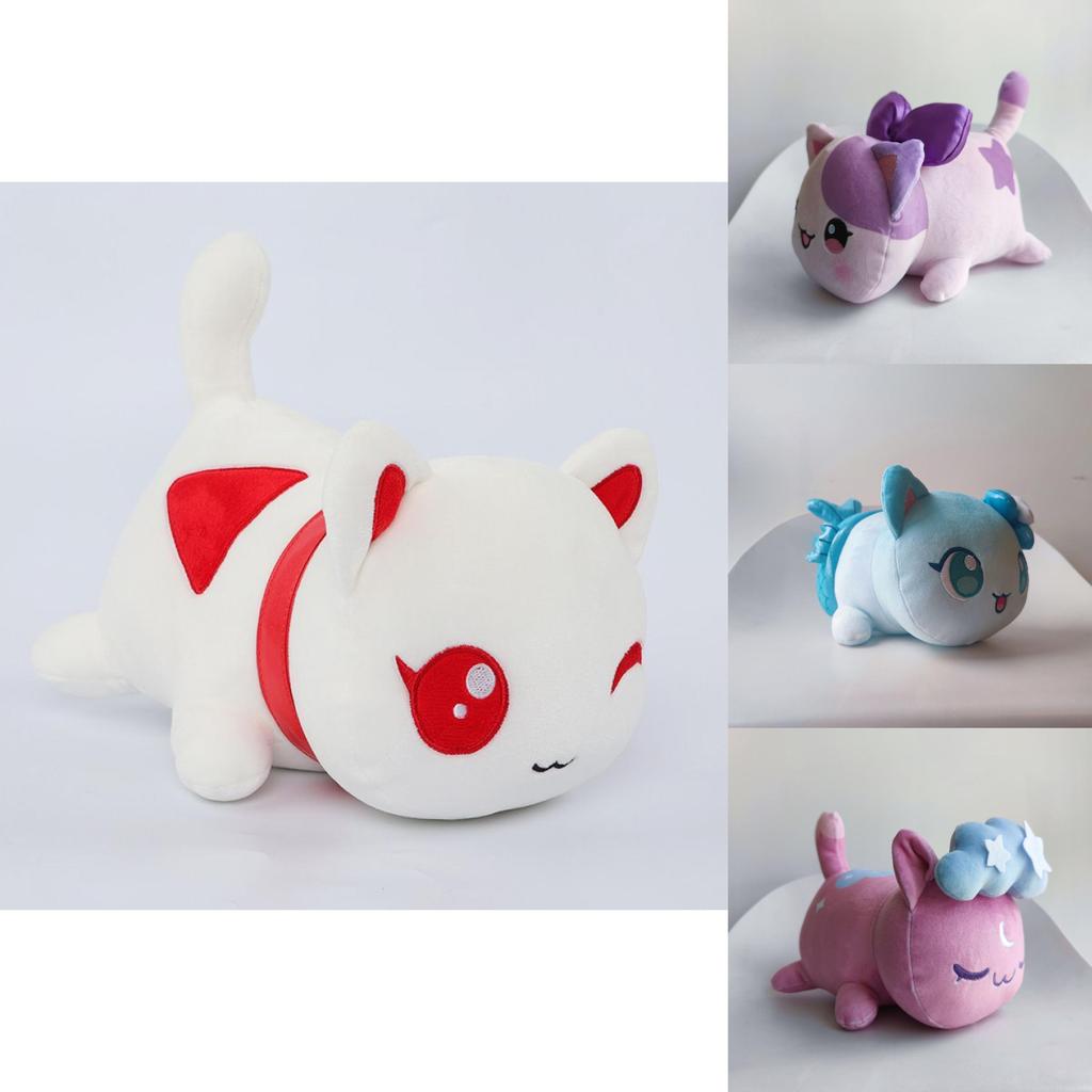 Cute Aphmau Cat Plush Toy Soft And Luminous Stuffed Pillow For Fans Collectors And Kids