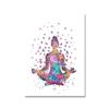 Meditasjon Lerret Maleri Abstrakt Buddha Yoga Kunst Motiverende sitat Plakat Buddhisme Print Plakat For Stue Hjem Innredning