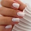 24 Stuks Press On Nagels met Strass Detail Kunstnagels Acryl Nepnagels Eenvoudige Applicatie voor een Luxe Look