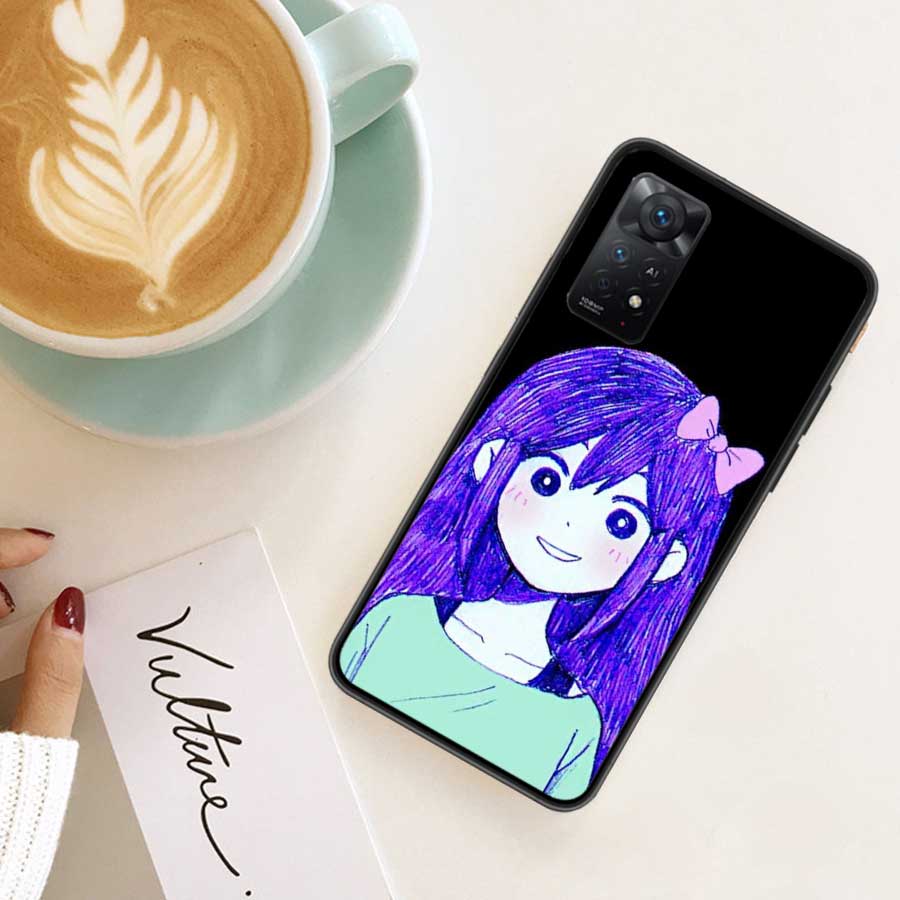 Game O-Omori C-Cartoon Phone Case For Xiaomi Redmi Note 12 Plus 12S 11 11T Pro 5G 11E 11S 4G 10 10S 9 9S 9T 8 8T 7 Cover Shell C