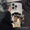 Graffiti Horse for Apple 15 Color Silver iPhone14Pro Creative 11promax Matte 16 Protective Case 17