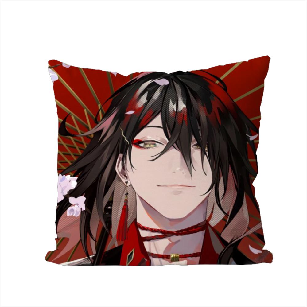Anime VVox Akuma Pillow Case For Car Sofa Decorative Home Doublesided Print Plush Square Throw Pillow Cushion Cover