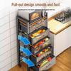 Luxury Kitchen Storage Rack with Drawers