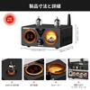 AIYIMA T9 PRO 200W Bluetooth 5.2 Vacuum Tube Amplifier, Class D HiFi Digital Amplifier, 2.0/2.1ch Vacuum Tube Power Amplifier with VU Meter and Bass/T