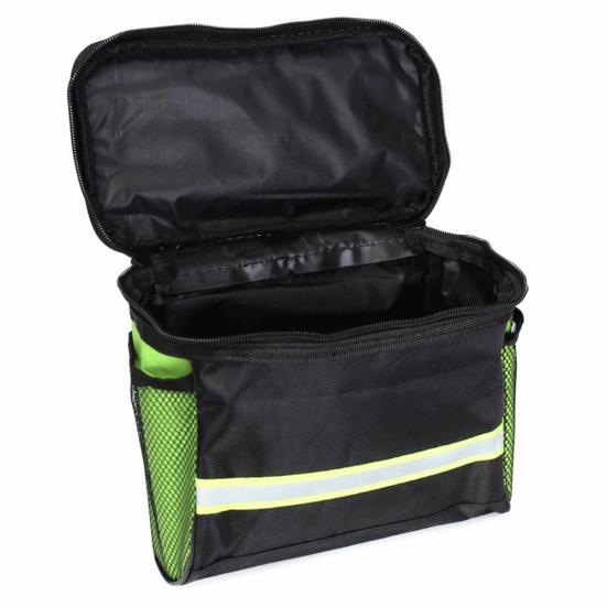 

Велосипедная сумка на передней раме для уличного велосипеда, сумка на руль велосипеда, корзина, корзина зелёный