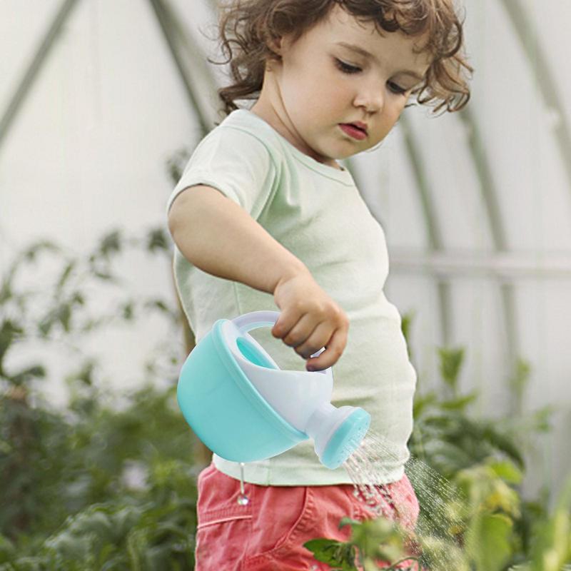 Children's Plastic Watering Can Handheld Mini Watering Can Toy Sprinkler Plant Watering Can Watering Tool Beach Shower Toy