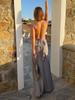 2026 Spring/Summer Women's Fashion Sleeveless Sequined Long Dress Set