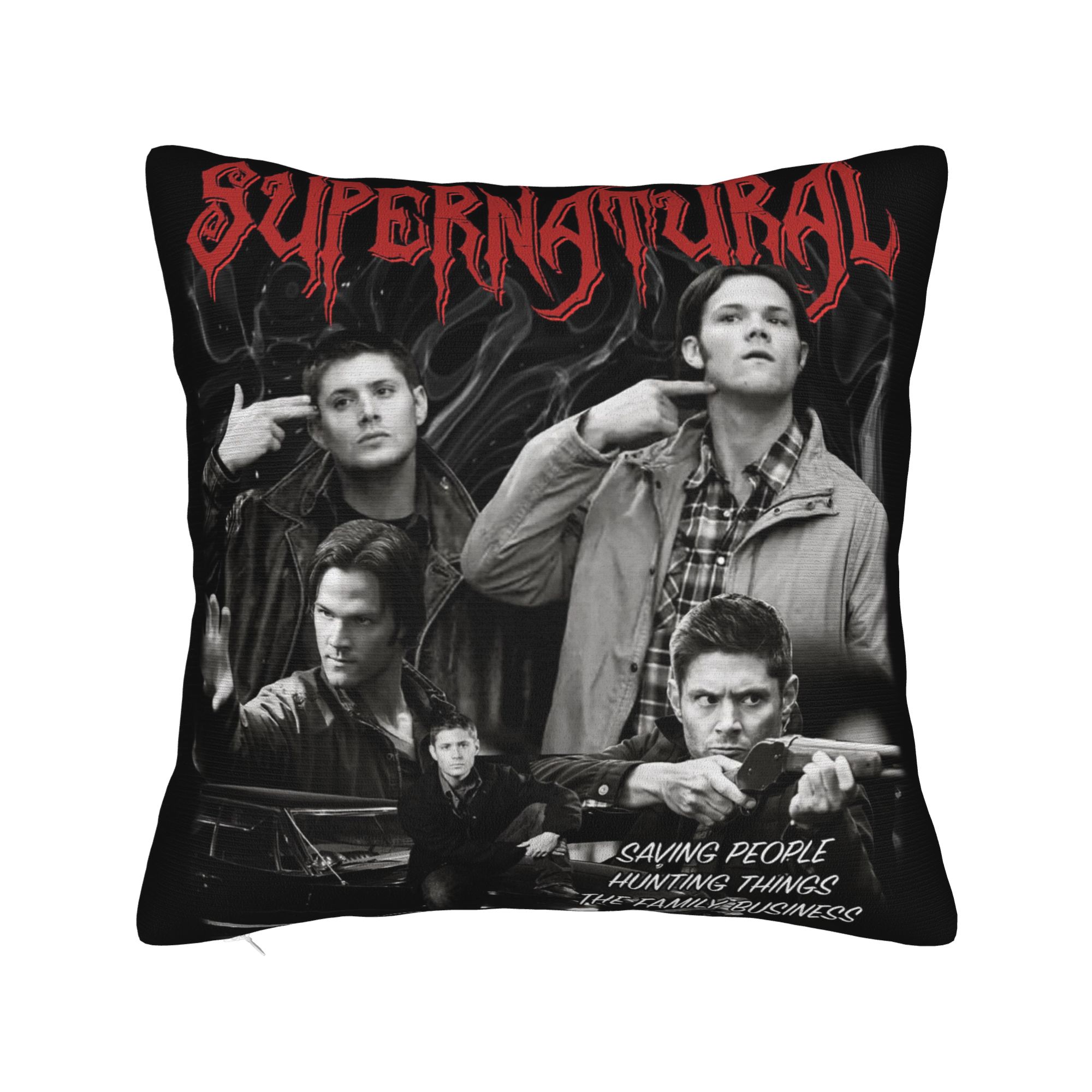 

Dean Winchester Supernatural Pillowcase Printed Cushion Cover Decoration Pillow Case Cover Seater Dropshipping 45*45cm 30cmx30cm