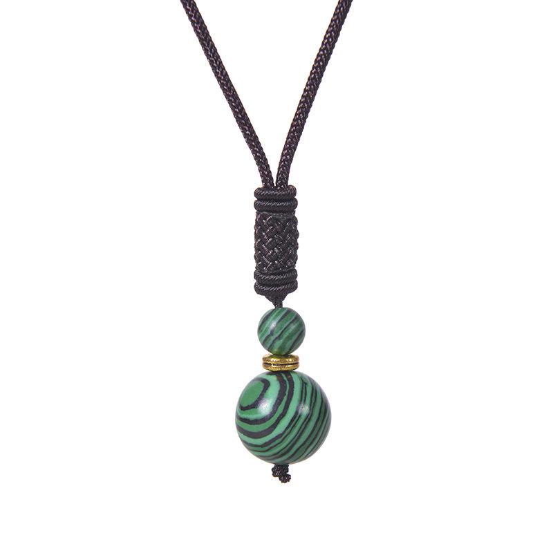 

2023 Подвеска-ожерелье из тигрового глаза и аметистового обсидиана для мужчин и женщин, 16 мм