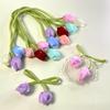 Creative  Tulip Curtain Straps Adjustable Elegant Curtain Tieback Beautifully Curtains Tie Rope Homestay