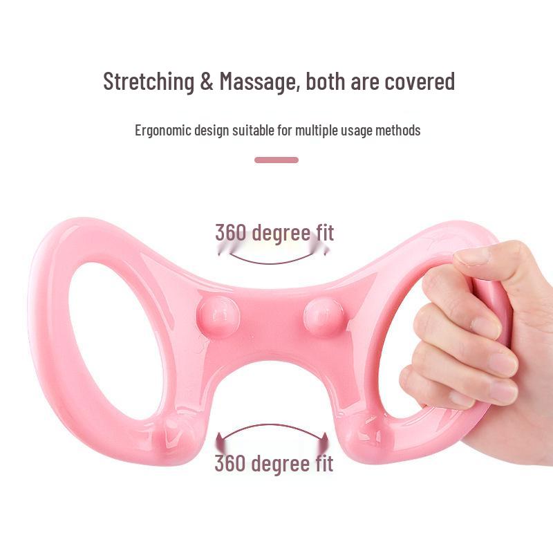 Fox Eye Yoga Ring: Massage, Stretch, Open Back & Shoulders