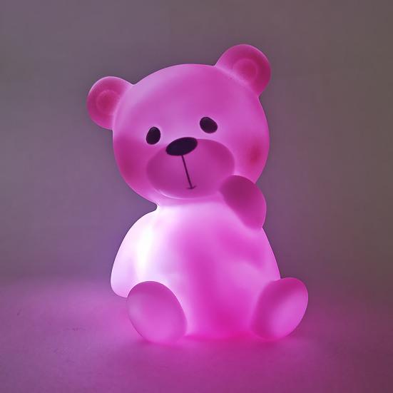 Night Light Battery Appearance Non-Glaring Low-Power Powered Adorable Consumption Long Lifetime Decorative Vinyl