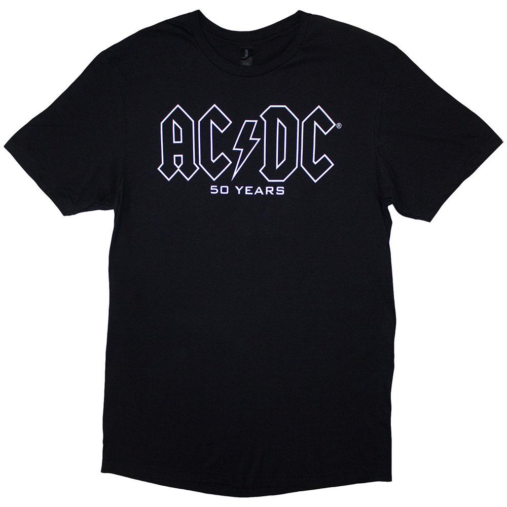 AC/DC Unisex Adult History Logo T-Shirt