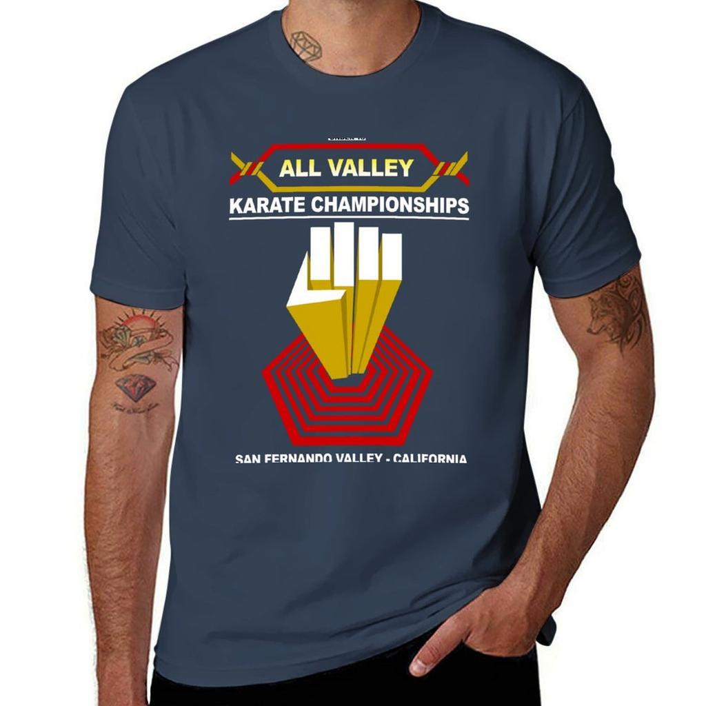 All Valley Karate Championships v TShirt Simple Graphic Design TShirt