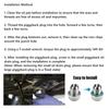M12.1x1.25/1.5/1.75 M14.1 M16.1 M18.1x 15mm Oil Drain Plug Oversize Piggyback Self Tapping Oil Pan Thread Repair Kit