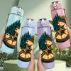 1PC Vintage Compass Outdoor Adventure Print 750ml Color Plastic Sports Water Bottle Leakproof Flip Straw Lid Suitable for Sports Office Home Use