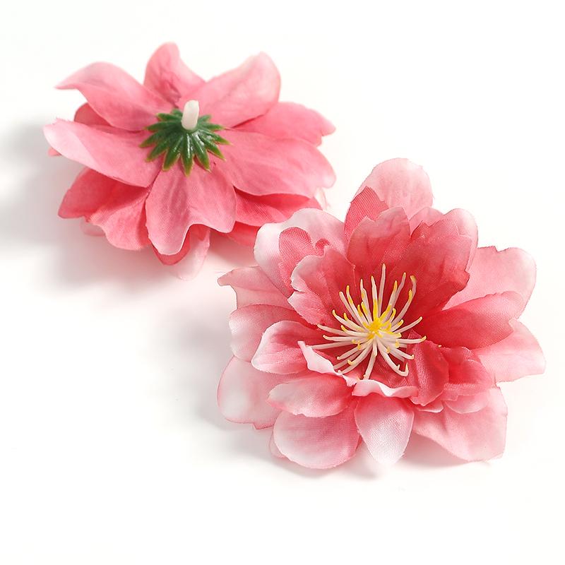 

10/20 шт. Искусственные головки цветов 7 см Искусственный цветок для декора дома, комнаты, сада, свадебного украшения, DIY поделок, гирлянды, подарочный аксессуар 10Pcs