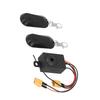 Bike Alarm with 2 Remote 36 To 70V Anti Theft Waterproof Bike Security Alarm System for XT60 Output Port Battery