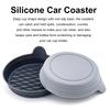 Car Coaster Non-Slip Silicone Mat For Car Water Cup Auto Interior Anti-Slip Cup Pad Drink Holder Mat Decoration Accessories