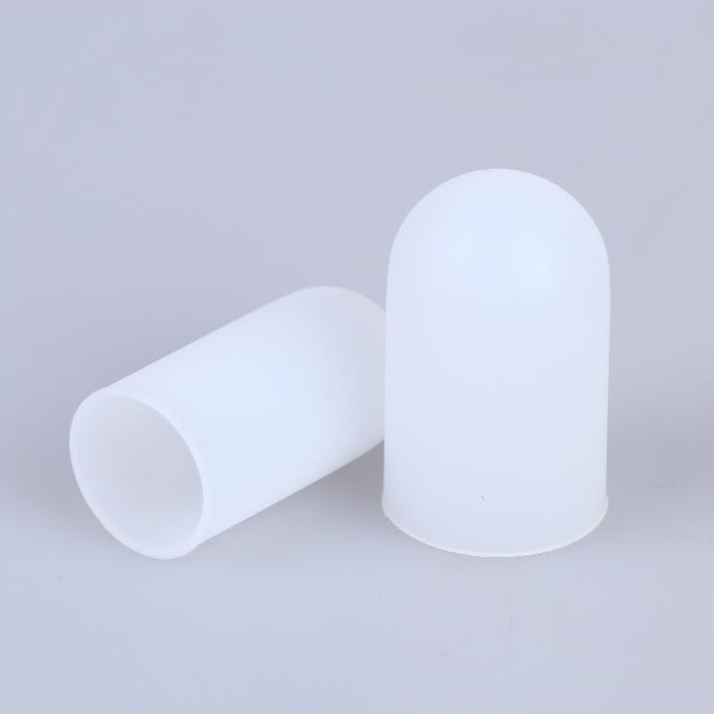 5/10Pcs Silicone Finger Protectors Heat Resistant Anti Slip Anti Scalding Antistatic Finger Cots Single-Finger Transparent Cover