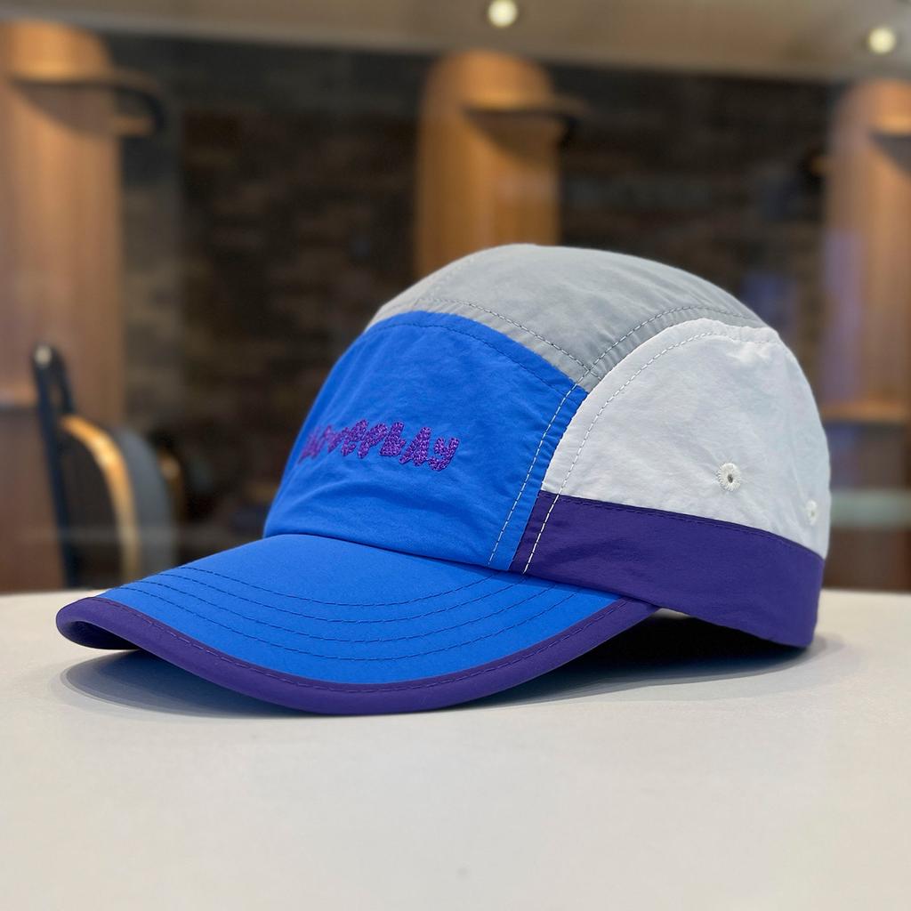 2025 Summer Duckbill Cap, Unisex, Color-Blocked, Letter Design, Lightweight, Sun-Protective, Breathable, and Quick-Drying Baseball Cap