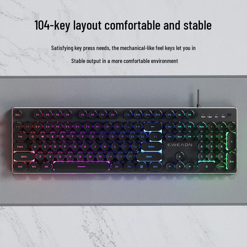 Qianxingzhe GX330 Series RGB Mechanical Feel Keyboards & Combos