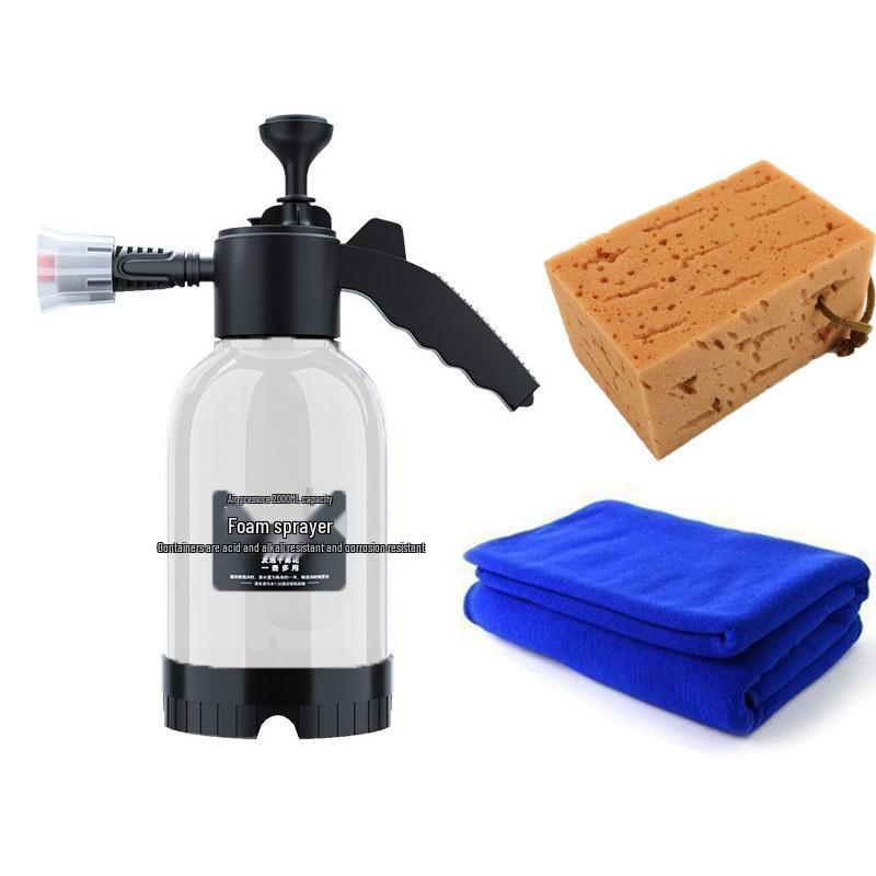 2L Multifunctional Handheld Foam Sprayer for Car Wash & Home Use
