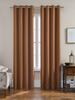 Curtain Solid Color Blackout High-Precision Bedroom Sunscreen Finished Curtain Cloth