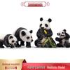 Children's Giant Panda and Cub Toy Set - Wild Animal Figure Model Ornament