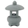 Pagoda Lantern Statue Sandstone Chinese Building Ornament Miniature Pagoda Model for Fish   Landscape