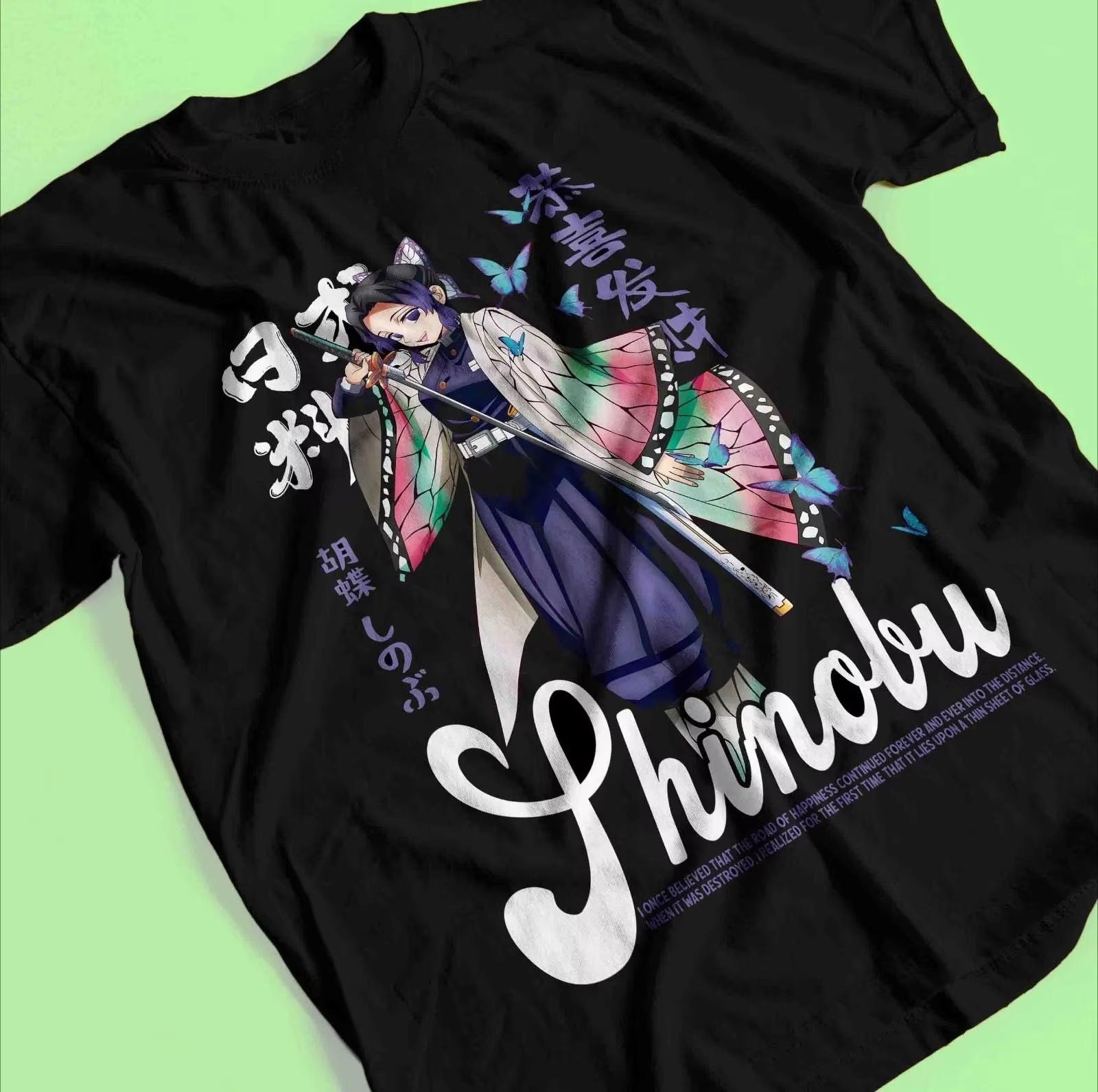 

Butterfly Ninja Tshirt Charcoal Shirou Tshirt Childrens Wear in Spring and Summer Unisexs and Womens Tshirts S